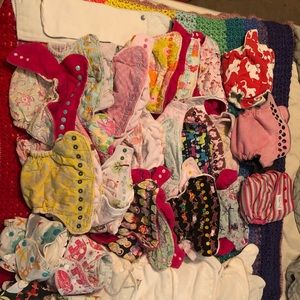 Cloth diapers fitted lot